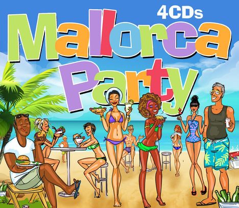 Mallorca Party, 4 CDs