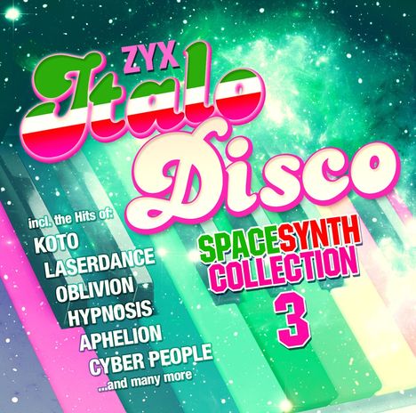 ZYX Italo Disco: Spacesynth Collection 3, 2 CDs