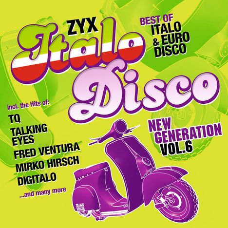 ZYX Italo Disco: New Generation Vol. 6, 2 CDs