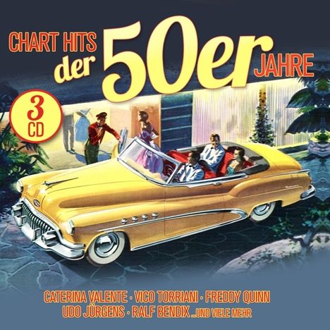 Chart Hits der 50er Jahre, 3 CDs
