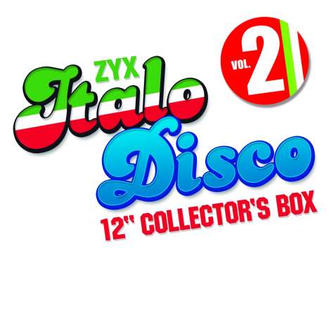 Italo Disco 12" Collector's Box Vol.2, 10 CDs