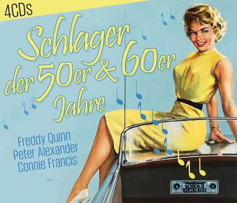 Schlager der 50er &amp; 60er Jahre, 4 CDs