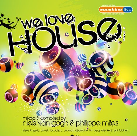 We Love House, 2 CDs