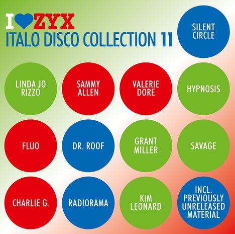 Italo Disco Collection 11, 3 CDs