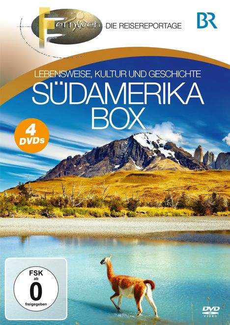 Südamerika Box, 4 DVDs