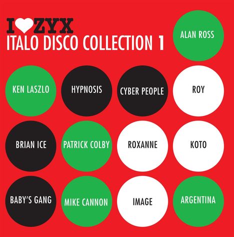 Italo Disco Collection 1, 3 CDs