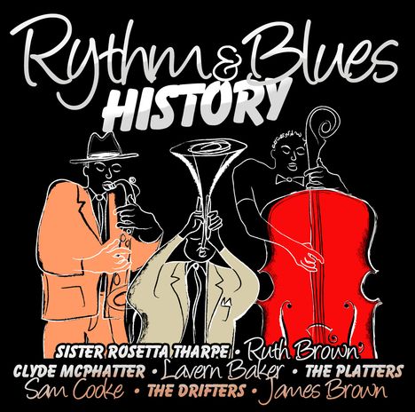 Rhythm &amp; Blues History, 2 CDs