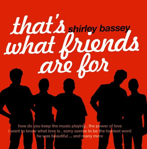 Shirley Bassey: That's What Friends Are For, CD