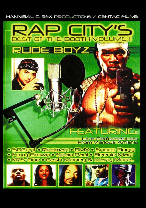 Rap City's Best Of The Booth Vol.1, DVD