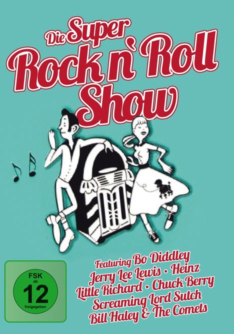 Die Super Rock'n Roll Show, DVD