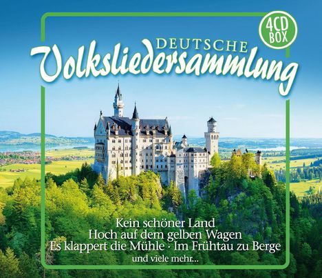 Deutsche Volksliedersammlung, 4 CDs