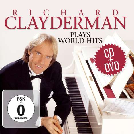 Richard Clayderman: Plays World Hits, 2 CDs und 1 DVD