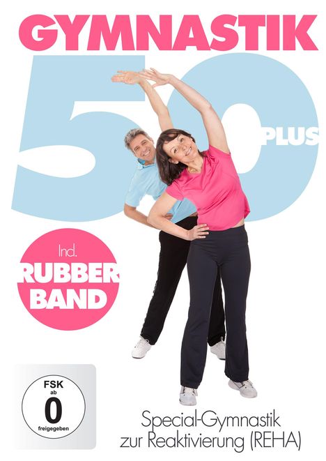 Gymnastik 50 Plus - Special-Gymnastik zur Reaktivierung (REHA)  (inkl. Gymnastikband), DVD