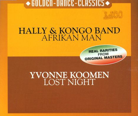 Hally &amp; Kongo Band/Koom: Afrikan Man/Lost Night, Maxi-CD