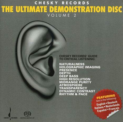 The Ultimate Demonstration Disc Vol. 2, Super Audio CD