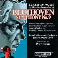Ludwig van Beethoven (1770-1827): Symphonie Nr.9 (Orchestrierung v.Mahler), CD