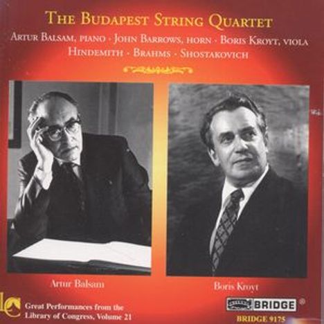 Budapest String Quartet, CD