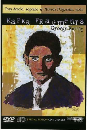 György Kurtag (geb. 1926): Kafka-Fragmente für Sopran &amp; Violine, 1 CD und 1 DVD