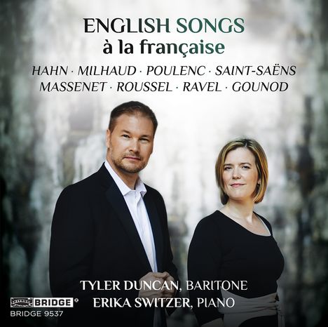 Tyler Duncan - English Songs a la francaise, CD