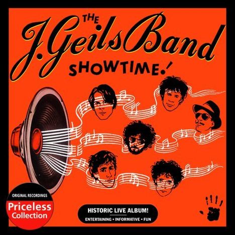 The J. Geils Band: Showtime! Live 1982, CD