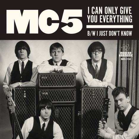 MC5: I Can Only Give You Everything / I Just Dont Know (White Vinyl), Single 7"