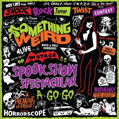 Something Weird: Spook Show Spectacular A-Go-Go (Purple Vinyl), 1 LP und 1 DVD