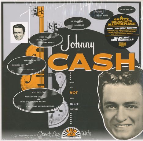 Johnny Cash: With His Hot And Blue Guitar (Mono), LP