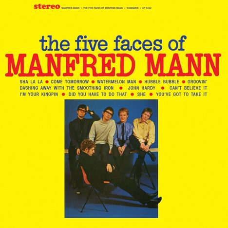 Manfred Mann: The Five Faces Of Manfred Mann (180g), LP