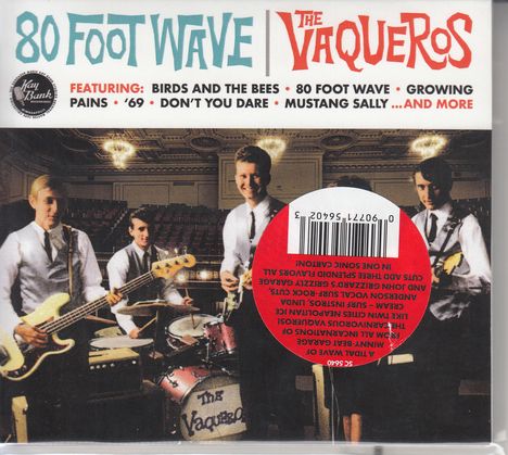 The Vaqueros: 80 Foot Wave, CD