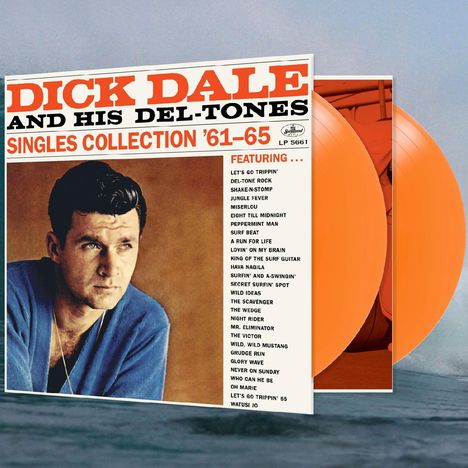 Dick Dale (1937-2019): Singles Collection '61-65 (Orange Vinyl), 2 LPs