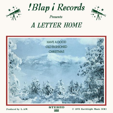 A Letter Home: Have A Good Old Fashioned Christmas, CD