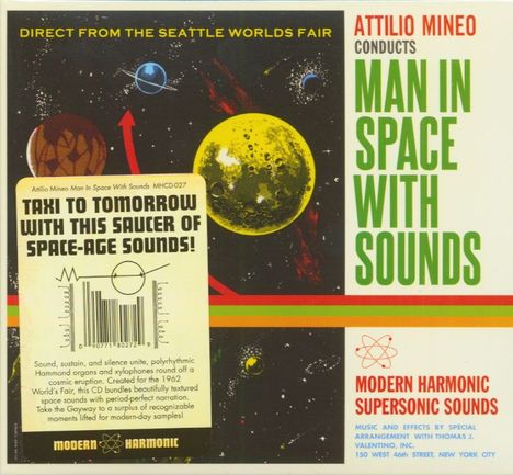 Attilio Mineo: Man In Space With Sounds, CD