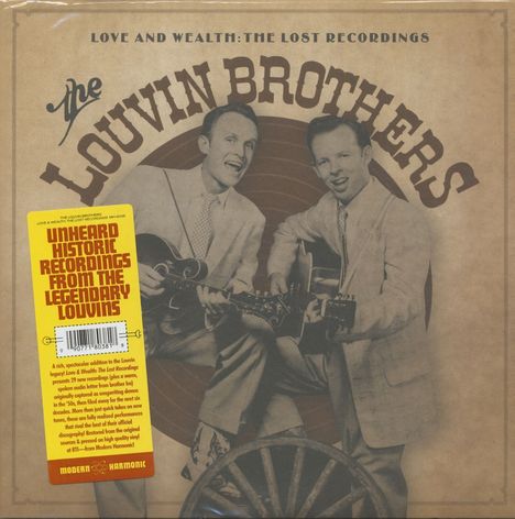 The Louvin Brothers: Love And Wealth, 2 LPs