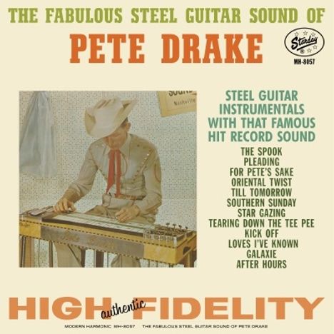 Pete Drake: The Fabulous Steel Guitar Sound Of Pete Drake (Colored Vinyl), LP
