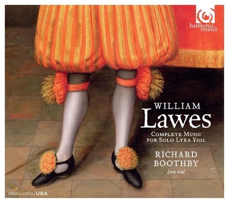 William Lawes (1602-1645): Complete Music for Solo Lyra Viol, CD