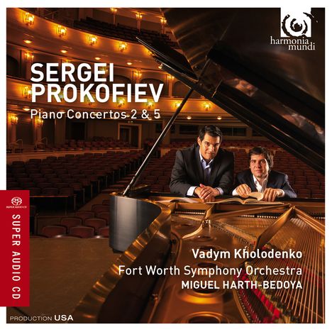 Serge Prokofieff (1891-1953): Klavierkonzerte Nr.2 &amp; 5, Super Audio CD