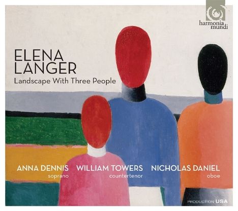 Elena Langer (geb. 1974): Landscape with Three People - Lieder und Kammermusik, CD