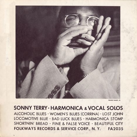 Sonny Terry: Sonny Terry-Harmonica &amp; Vocal, CD