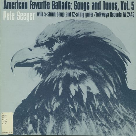 Pete Seeger: American Favorite Ballads Vol, CD