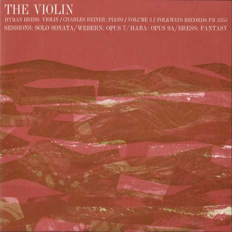 Hyman Bress - The Violine, CD