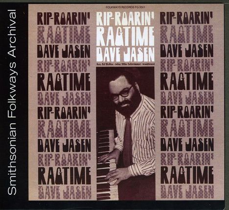 David A. Jasen: Rip-Roaring Ragtime, CD