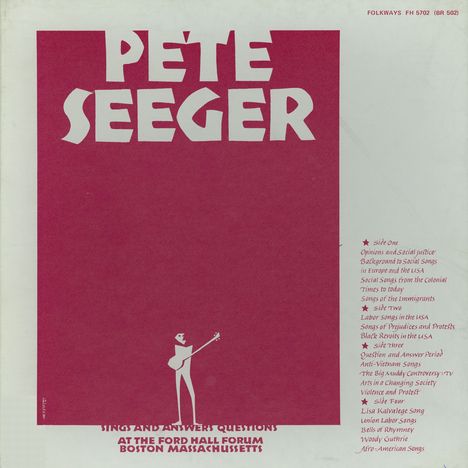 Pete Seeger: Pete Seeger Sings &amp; Answers Questions, 2 CDs