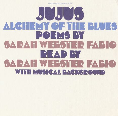 Sarah Webster Fabio: Jujus/Alchemy Of The Blues: Po, CD