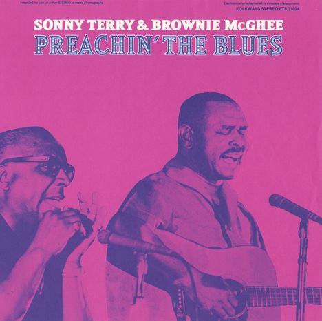 Sonny Terry &amp; Brownie McGhee: Preachin' The Blues, CD