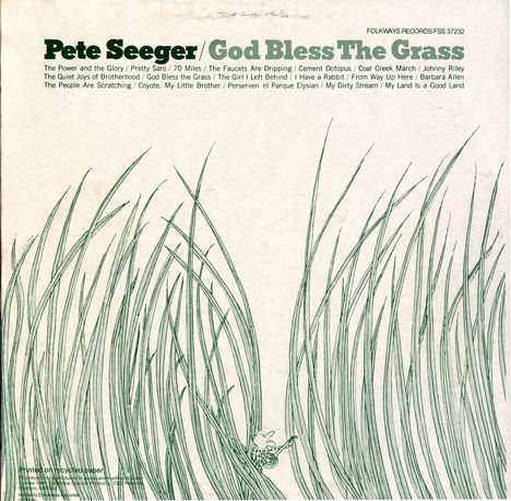 Pete Seeger: God Bless The Grass, CD