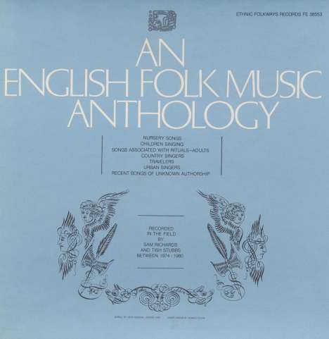 An English Folk Music Antholo: English Folk Music Anthology, 2 CDs