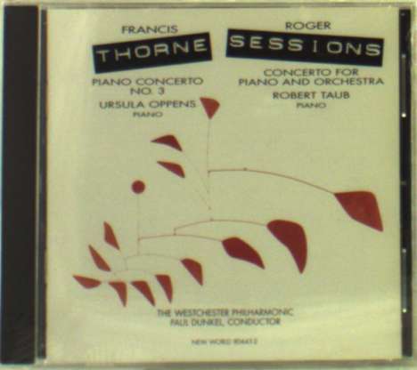 Roger Sessions (1896-1985): Klavierkonzert, CD