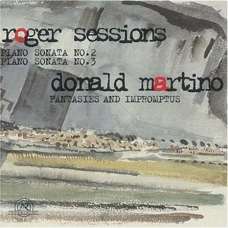 Roger Sessions (1896-1985): Klaviersonaten Nr.2 &amp; 3, CD