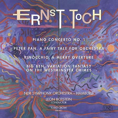 Ernst Toch (1887-1964): Klavierkonzert Nr.1, CD