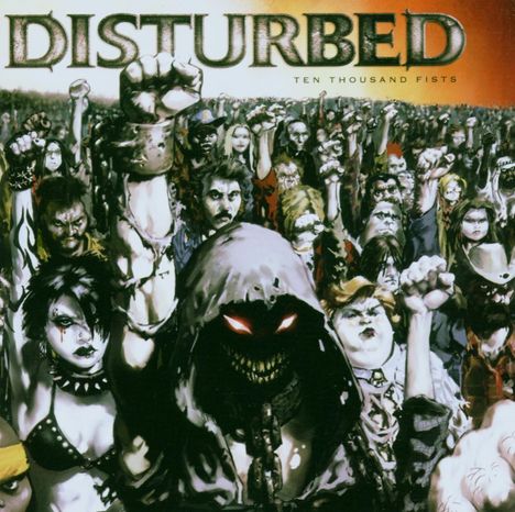Disturbed: Ten Thousand Fists (CD + DVD), 1 CD und 1 DVD
